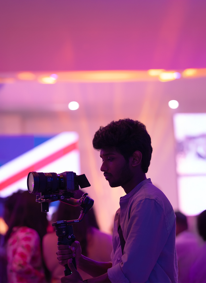 Akil Vijay, filmmaker and founder of Static Brand Films in Chennai